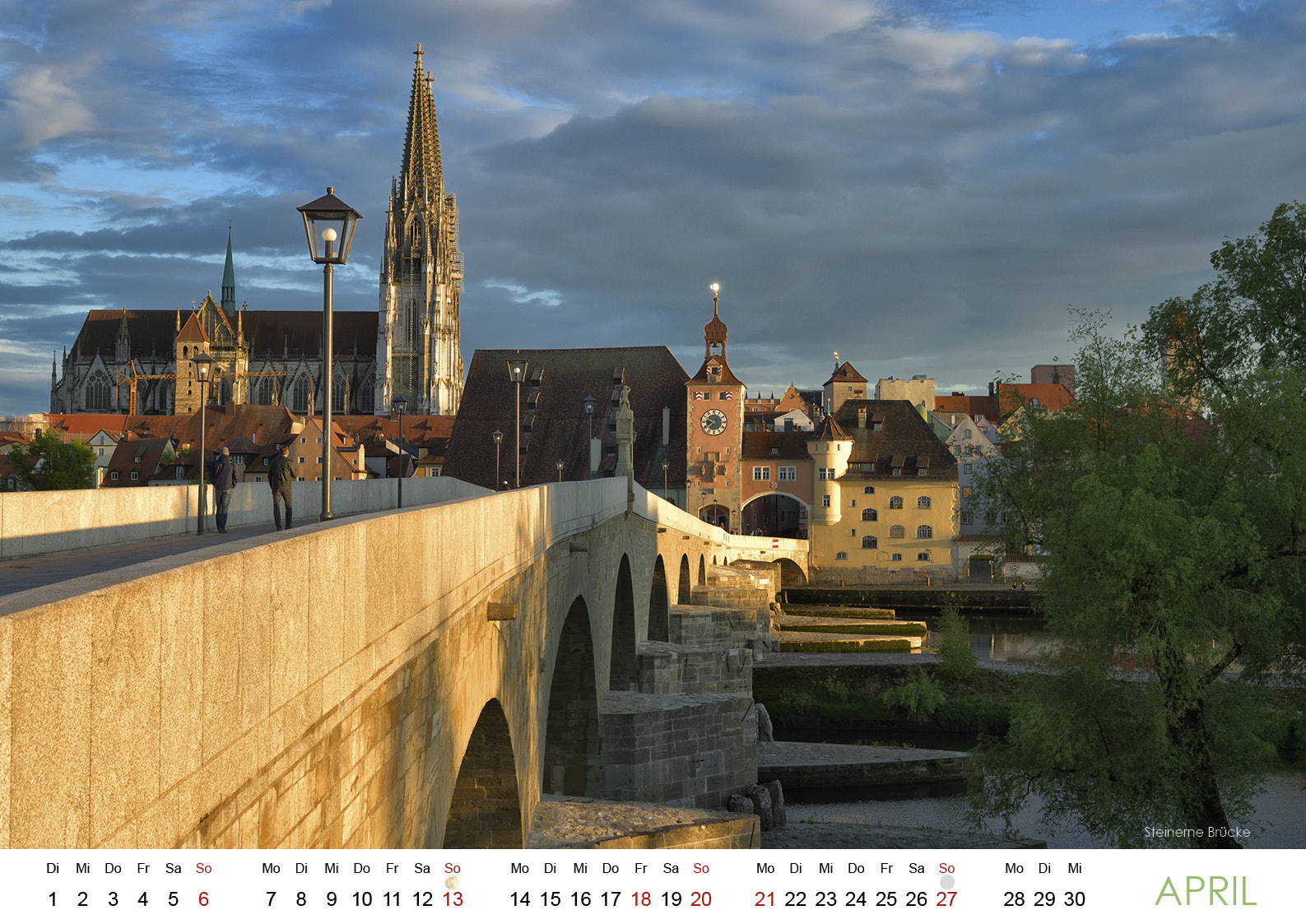 Regensburg im Licht der Jahreszeiten 2025x5