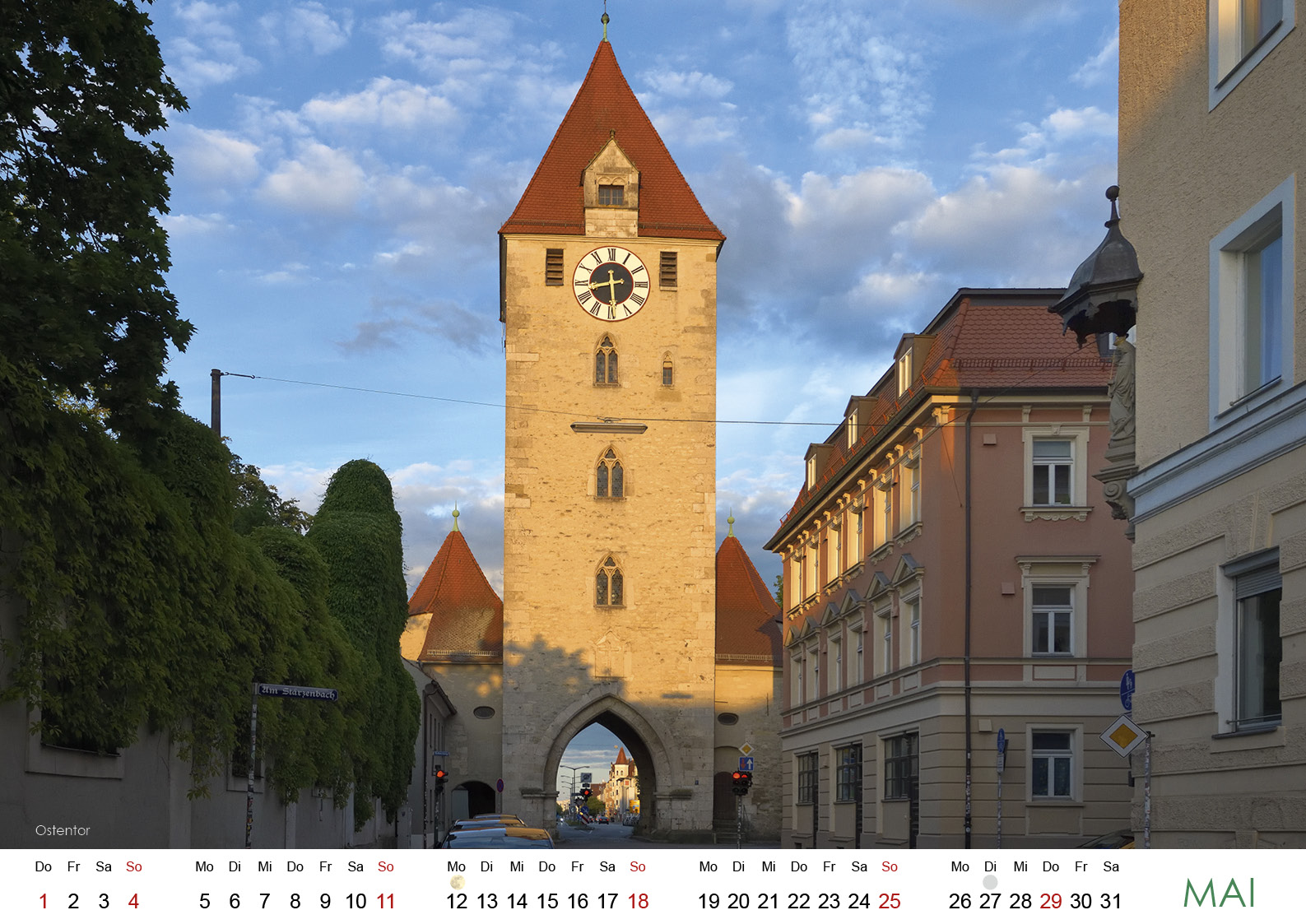 Regensburg im Licht der Jahreszeiten 2025x6